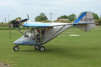 G-BZBP @ EGCL - X'Air 582 at 2009 May Fly-in at Fenland - by Terry Fletcher