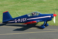 G-PJSY @ EGBG - Vans RV-6 at Leicester 2009 May Bank Holiday Fly-in - by Terry Fletcher