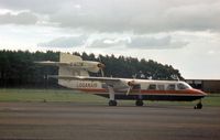 G-AZZM @ EGQL - Trislander of Loganair attended the 1978 Leuchars Airshow. - by Peter Nicholson
