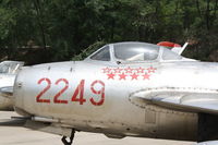 2249 - MiG-15  Located at Datangshan, China - by Mark Pasqualino
