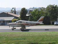 N4351D @ SZP - 1984 Piper PA-28-236 DAKOTA, Lycoming O-540-J3A5D 235 hp, landing roll Rwy 22 - by Doug Robertson