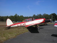 G-ALWB @ EBZR - Visitor at Chipmunk Fly In - by Henk Geerlings