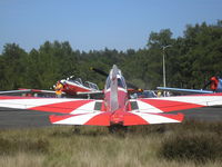 G-APYG @ EBZR - Visitor at Chipmunk Fly In - by Henk Geerlings
