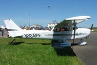 N104PF @ EGBG - Cessna 172R at Leicester 2009 May Bank Holiday Fly-in - by Terry Fletcher