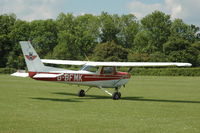 G-BFMK @ EGTH - 2. G-BFMK Cessna Aerobat visiting Shuttleworth (Old Warden) Aerodrome. - by Eric.Fishwick