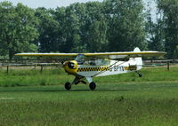 G-BPYN @ EGTH - 3. G-BPYN departing Shuttleworth (Old Warden) Aerodrome. - by Eric.Fishwick