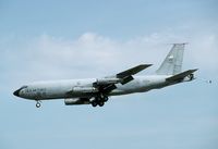 57-1422 @ EDDF - 63 ARS. One of the many KC-135's operating out off Frankfurt during the Allied Force operations over the Balkans. This one is fitted with the basket of the hose-and-drogue system.