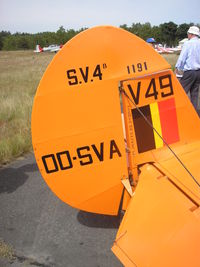 OO-SVA @ EBZR - Visitor at Chipmunk Fly In - by Henk Geerlings