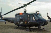 73 69 @ GREENHAM - German Army UH-1D Iroquois of HFR-10 at the 1976 Intnl Air Tattoo at RAF Greenham Common. - by Peter Nicholson