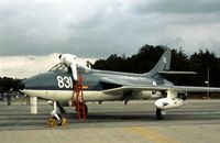 WT804 @ GREENHAM - FRADU Hunter GA.11 at the 1976 Intnl Air Tattoo at RAF Greenham Common. - by Peter Nicholson