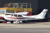 N2445V @ EGBJ - Cessna 182S at Gloucestershire Airport - by Terry Fletcher