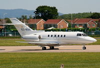 EC-KXS @ EGNR - Hawker 750, Mayoral Executive Jet - by Chris Hall