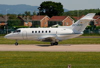 EC-KXS @ EGNR - Hawker 750, Mayoral Executive Jet - by Chris Hall