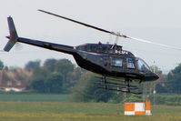 G-LSPA @ EGBJ - Bell 206B at Gloucestershire Airport - by Terry Fletcher