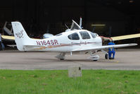 N164SR @ EGBJ - Cirrus SR20 at Gloucestershire Airport - by Terry Fletcher