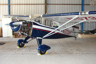 N5730H - Piper PA-16 at Abbots Bromley - by Terry Fletcher