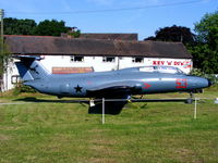 66654 @ NONE - Aero L-29 Delphin in a field in Rosehill, Shropshire, UK - by Chris Hall
