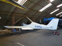 G-VPSJ @ EGTN - Europa in the hangar at Enstone - by Simon Palmer