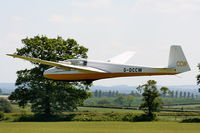 G-DCCW @ X3XH - Hoar Cross Airfield, home of the Needwood Forest Gliding Club - by Chris Hall