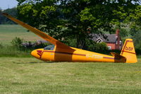 G-FDDY @ X3XH - Hoar Cross Airfield, home of the Needwood Forest Gliding Club - by Chris Hall