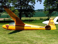 G-FDDY @ X3XH - Hoar Cross Airfield, home of the Needwood Forest Gliding Club - by Chris Hall