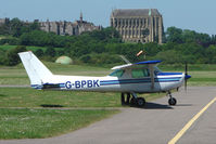 G-BPBK @ EGKA - Cessna 152 at Shoreham Airport - by Terry Fletcher