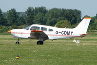 G-CDMY @ EGKA - Piper Pa-28-161 at Shoreham - by Terry Fletcher