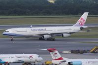 B-18801 @ LOWW - China Airlines  first visit with A340 - by Delta Kilo