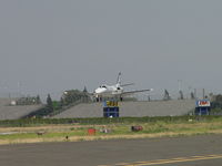 N101RR @ POC - Landing on 26L at Brackett - by Helicopterfriend