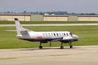 N54EA @ CID - Taxiing to Rockwell-Collins - by Glenn E. Chatfield