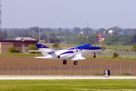 N106TW @ CID - Departing Runway 27 - by Glenn E. Chatfield