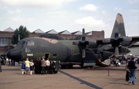 69-5826 @ MHZ - Another view of the 67 ARRS Hercules on display at the 1980 Mildenhall Air Fete. - by Peter Nicholson