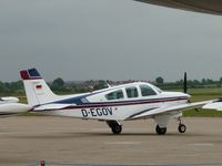 D-EGOV @ EGSU - One of several for the European Bonanza Soc UK tour - by Andy Parsons