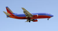 N691WN @ KLAX - Landing 24R at LAX - by Todd Royer