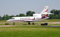 N970S @ KCPS - Falcon 50 taxiing to parking at KCPS. - by TorchBCT