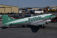 C-GPNR @ YQF - Buffalo Airways DC3 - by Yakfreak - VAP