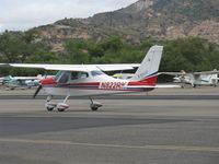N822RK @ SZP - 2007 Costruzioni Aeronautiche Tecnam P2004 BRAVO, Rotax 912ULS 100 Hp, taxi - by Doug Robertson