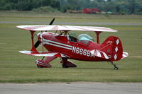 N666BM @ EGSU - 1. N666BM at Duxford Aerobatics 90th Challenge Cup - by Eric.Fishwick