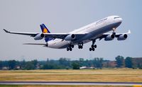 D-AIGZ @ LOWW - Lufthansa Airbus A340-300 - by Hannes Tenkrat