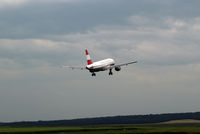 OE-LBP - Austrian Airlines Airbus A320-214 Retrojet during a flightshow at Fischamend. - by Joker767