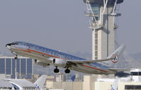 N951AA @ KLAX - Departing LAX on 25R - by Todd Royer