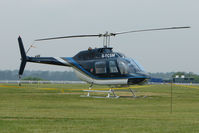 G-TCSM - one of the helicopters at Epsom on 2009 Derby Day