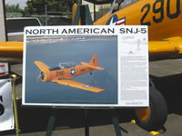 N89014 @ SZP - 1943 North American SNJ-5, P&W R-1340 600 Hp radial, data card - by Doug Robertson