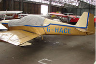 G-HACE @ EGPT - Vans RV-6A at Perth Airport in Scotland - by Terry Fletcher
