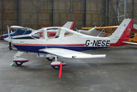 G-NESE @ EGPT - Tecnam P2002-JF at Perth Airport in Scotland - by Terry Fletcher
