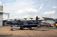 133393 @ MHZ - CT-133 Silver Star of 1 Canadian Air Group on display at the 1980 Mildenhall Air Fete. - by Peter Nicholson