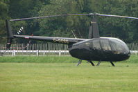 G-DCSG - One of the helicopters at Epsom on 2009 Derby Day