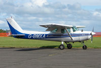 G-BMXA @ EGPT - Cessna 152 at Perth Airport in Scotland - by Terry Fletcher