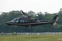 G-EMHC - One of the helicopters at Epsom on 2009 Derby Day - by Terry Fletcher