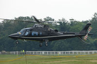 G-EMHC - One of the helicopters at Epsom on 2009 Derby Day